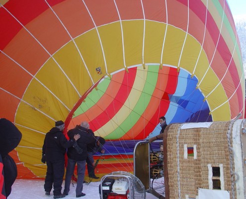 Vol montgolfière Yves Degravel Organisation