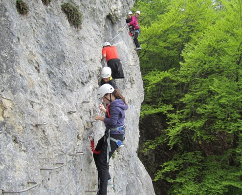 Via Ferrata Yves Degravel Organisation