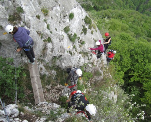 Via Ferrata Yves Degravel Organisation